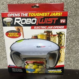 As seen on TV Robo Twist Jar Opener White New In box